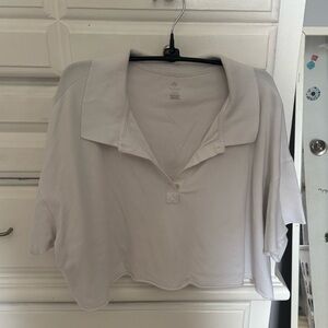 Cropped Aerie collared shirt
